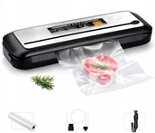 Zgrzewarki do folii i pakowarki próżniowe - Zgrzewarka Próżniowa Z Nożem 6W1 Sucho Mokro 30CM +folia - miniaturka - grafika 1