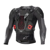 Akcesoria motocyklowe - Kurtka Ochronna Alpinestars Bionic Plus V2 Czarny/Antracyt/CzerwonyXL - miniaturka - grafika 1