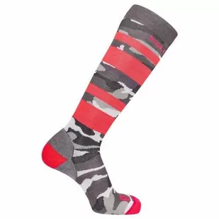 Skarpety Salomon QST Blank Mid Grey - Skarpetki i podkolanówki sportowe - miniaturka - grafika 1