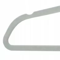 Wieszaki do szafy - Wieszak welurowy Maxi komplet 60 sztuk szary - miniaturka - grafika 1