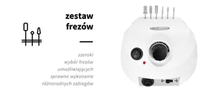 Activ Power frezarka J202 65W biała - Frezarki do paznokci - miniaturka - grafika 11