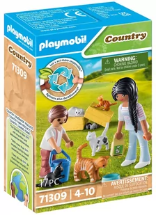 PLAYMOBIL RODZINA KOTKÓW 71309 - Klocki - miniaturka - grafika 1