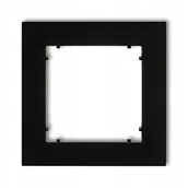 Klawisze i ramki - Karlik Ramka pojedyńcza MINI 11MR-1 grafit 11MR-1 - miniaturka - grafika 1