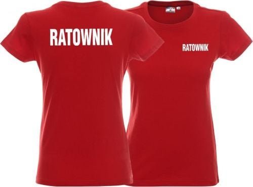 Promostars LPP - Koszulka damska RATOWNIK czerwona