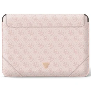 Guess Sleeve GUCS14P4TP 13/14" rożowy /pink 4G Uptown Triangle logo GUE001835-0 - Torby na laptopy - miniaturka - grafika 7
