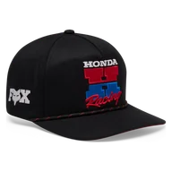 Czapki damskie - Czapka z Daszkiem FOX Honda Snapback CzarnyOnesize - miniaturka - grafika 1