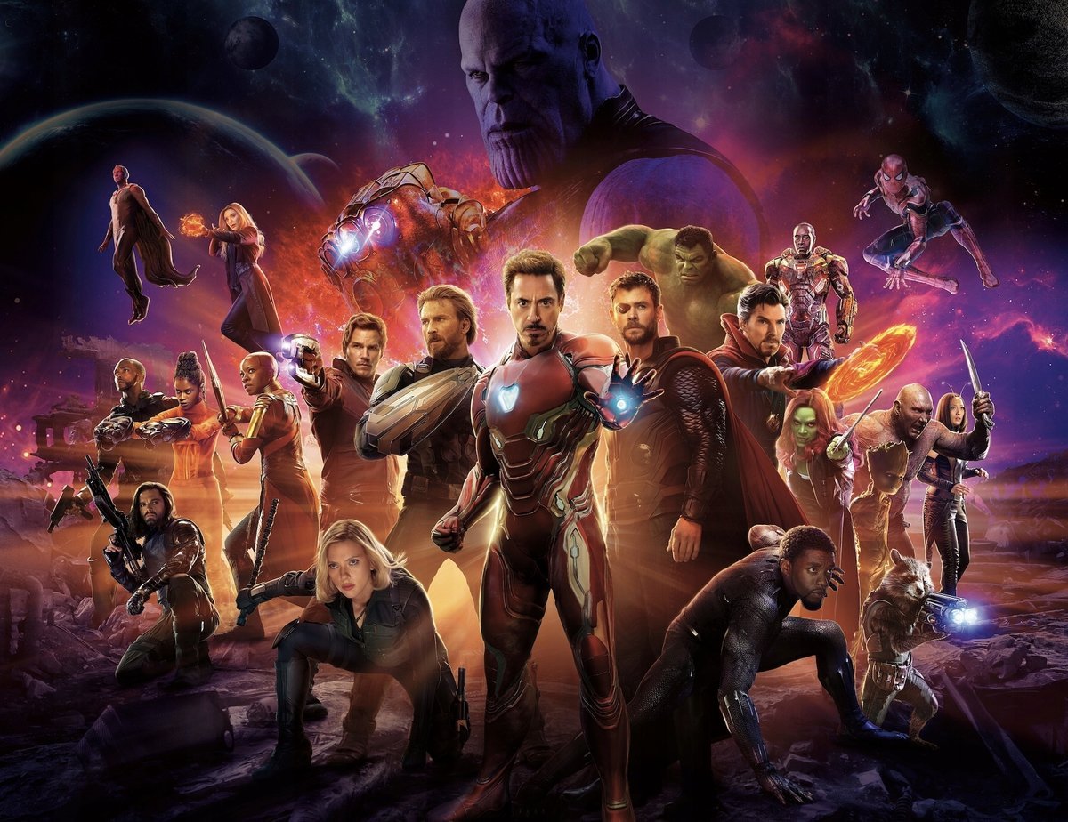 PUZZLE Avengers Marvel Bohaterowie A3 252 el z Nadrukiem + IMIĘ Pudełko