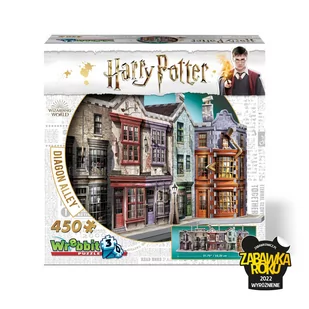 Tactic Puzzle 3d Wrebbit Harry Potter Diagon Alley 450 - Puzzle - miniaturka - grafika 4