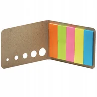 Gadżety  do biura - KARTECZKI SAMOPRZYLEPNE MEMO kolorowe OKŁADKA EKO - miniaturka - grafika 1