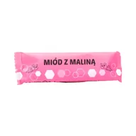 Miód - Miód wielokwiatowy z maliną w saszetkach pasieka Łysoń - miniaturka - grafika 1