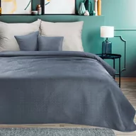 Narzuty - Narzuta welwetowa Luiz 5 200x220 grafitowa Eurofirany - miniaturka - grafika 1