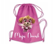 Plecaki worki - Worek Do Przedszkola Na Buty WF Skye Psi Patrol #2 - miniaturka - grafika 1