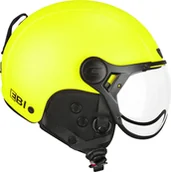 Kaski narciarskie - Zatwierdzony narciarski kask rowerowy CGM 801A EBI MONO Opaque Fluo Yellow rozmiar M - miniaturka - grafika 1