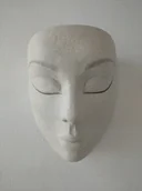 Donice - wisząca doniczka głowa kobiety - miniaturka - grafika 1