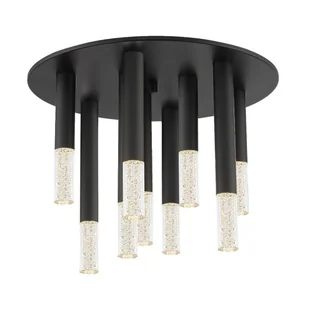 Lampa Sufitowa One Led 45W 3000K Salonowa Z Bąbelkami Czarna - Oprawy, klosze i abażury - miniaturka - grafika 1