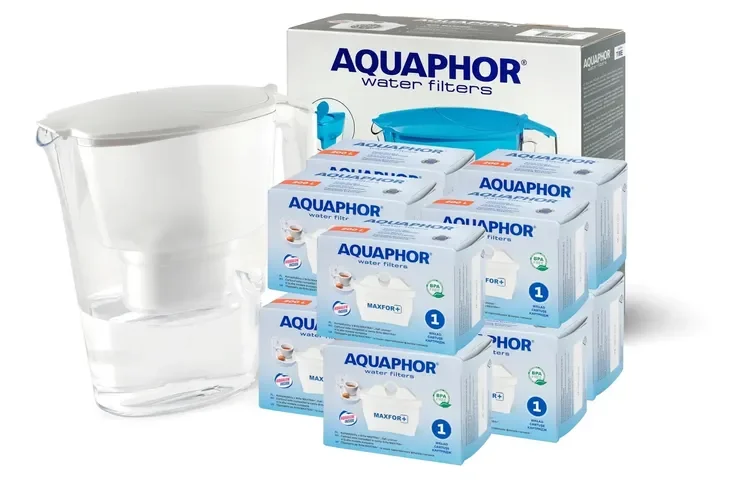10x Filtr Aquaphor B100-25 Maxfor +dzbanek Gratis