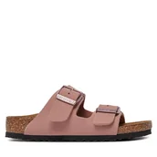Buty dla dziewczynek - Klapki Birkenstock Arizona Birko-Flor 1026423 Różowy - miniaturka - grafika 1