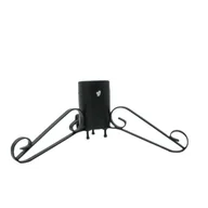 Stojaki choinkowe - Stojak choinkowy CTS -5010 25 x 12 cm czarny - miniaturka - grafika 1