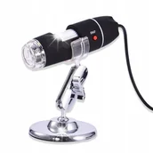 Mikroskopy i lupy - MIKROSKOP CYFROWY USB 3.0 2MP PRZYBLIŻENIE 1600x - miniaturka - grafika 1