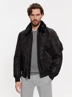 Kurtki męskie - Blauer Kurtka bomber 23WBLUC02132 Czarny Regular Fit - miniaturka - grafika 1