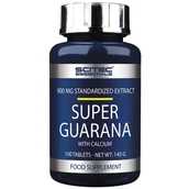 Produkty specjalne dla sportowców - SCITEC Super Guarana 100tabs - miniaturka - grafika 1