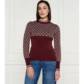 Swetry damskie - GUESS Sweter | Slim Fit - miniaturka - grafika 1