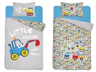 Pościel dla dzieci - Detexpol, Pościel bawełniana, Maya Moo, 3956B, 90x120 cm - miniaturka - grafika 1