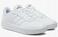 Sneakersy damskie - Adidas Buty Damskie Sneakersy Court Platform Białe 40 2/3 Eu - miniaturka - grafika 1