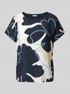T-shirt o kroju regular fit z czystej wiskozy - Koszulki i topy damskie - miniaturka - grafika 1