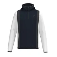 Bluzy męskie - Bluza męska Head CLUB 25 TECH Hoodie Men Navy/White XL - miniaturka - grafika 1