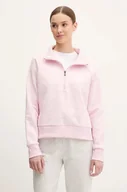 Bluzy damskie - Under Armour bluza damska kolor różowy gładka - miniaturka - grafika 1