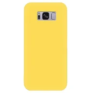 Etui i futerały do telefonów - Etui na telefon Samsung Galaxy S8 Plus, miękkie, żelowe, pyłoszczelne, lekkie, odporne na uderzenia, bardzo miękkie silikonowe etui ochronne, całkowicie pokryte gumą, żółte - miniaturka - grafika 1