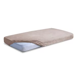 Matex Prześcieradło Frotte Premium z gumką beżowe 220x200 mx-220-pft-16 - Prześcieradła - miniaturka - grafika 1
