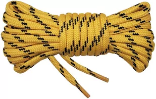 Sznurówki Sznurowadła trekkingowe Żółto-Czarne 150cm - Akcesoria obuwnicze - miniaturka - grafika 1