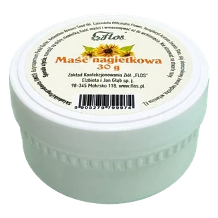Flos, maść nagietkowa, 30 g - Żele i maści lecznicze - miniaturka - grafika 1