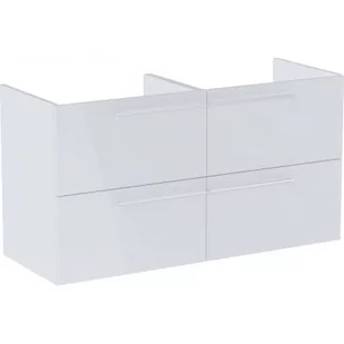 Roca Ella szafka 118,5 cm podumywalkowa wisząca biały połysk A857772806 - Szafki łazienkowe - miniaturka - grafika 1