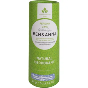 BEN & ANNA Naturalny dezodorant persian lime 40g Ben&Anna - Dezodoranty i antyperspiranty unisex - miniaturka - grafika 1