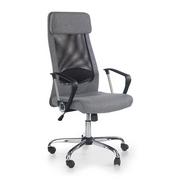 Fotele i krzesła biurowe - Fotel Biurowy Szary Z Siatką Zoom Halmar - miniaturka - grafika 1