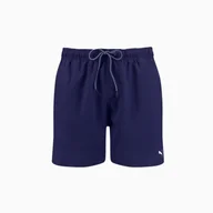 Kąpielówki męskie - Kąpielówki męskie Puma SWIM MEDIUM LENGTH granatowe 90766001 - miniaturka - grafika 1
