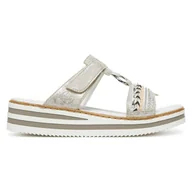 Klapki i japonki damskie - Klapki Rieker V02M6-40 - miniaturka - grafika 1