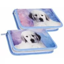 Piórnik 1zamek 2klapki z wyposażeniem Doggy STARPAK 506514 - Piórniki - miniaturka - grafika 1