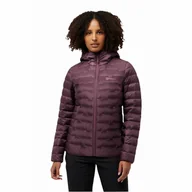 Kurtki damskie - Damska kurtka puchowa Jack Wolfskin PASSAMANI DOWN HOODY W RDS amaranth - XS - miniaturka - grafika 1