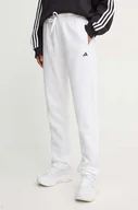 Spodnie damskie - adidas spodnie dresowe Essentials kolor biały gładkie IW8182 - miniaturka - grafika 1