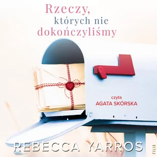 Rzeczy, których nie dokończyliśmy - Audiobooki - romanse - miniaturka - grafika 1
