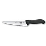 Noże kuchenne - Victorinox nóż kuchenny nóż do krojenia ze specjalnym szlifem falistym fibrox długość: 19 cm, 5.2033 CC265 - miniaturka - grafika 1