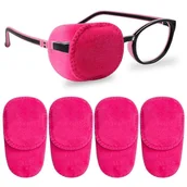 Akcesoria do bielizny - 4 Pack Eye Patches dla dzieci Dziewczęta Chłopcy, prawa lewa opaska na oczy na okulary, Lazy Eye Patch dla dzieci leczących leniwe zezy i rufowe Ro... - miniaturka - grafika 1