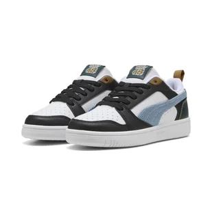 Młodzieżowe sneakersy Rebound V6 Low Run Fun PUMA - Odzież sportowa dziecięca - miniaturka - grafika 1
