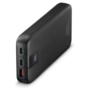 HAMA PD 20 20000 mAh Antracytowy - Powerbanki - miniaturka - grafika 1