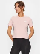 Koszulki i topy damskie - Kappa T-Shirt 313021 Koralowy Relaxed Fit - miniaturka - grafika 1