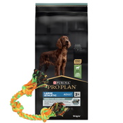 Sucha karma dla psów - PRO PLAN Sensitive Digestion Large Athletic Adult Karma dla psów bogata w jagnięcinę 14kg + Sznur szarpak 3 węzły 55cm - miniaturka - grafika 1